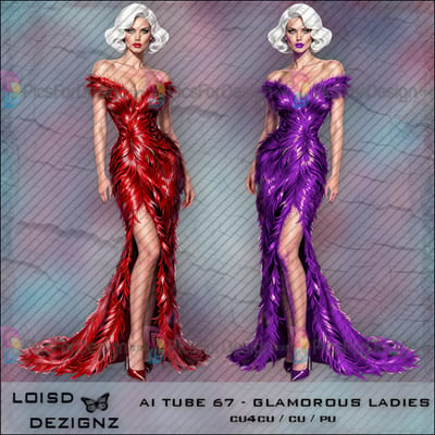 AI Tube 67 - Glamorous Ladies - cu4cu/cu/pu