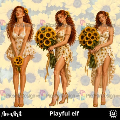 Playful elf