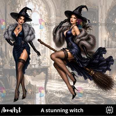 A stunning witch