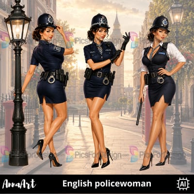 English policewoman