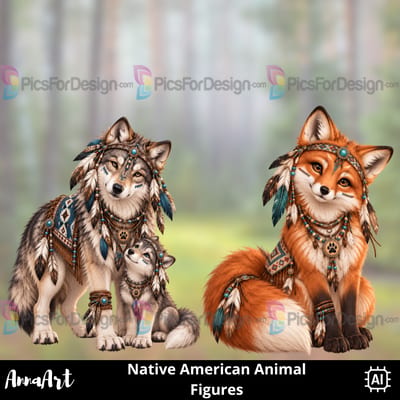 Native American Animal Figures