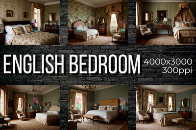 English bedroom