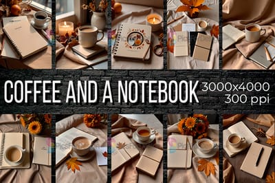 Coffee and a notebook