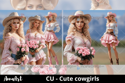Cute cowgirls