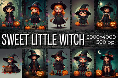 Sweet little witch