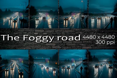 The Foggy road
