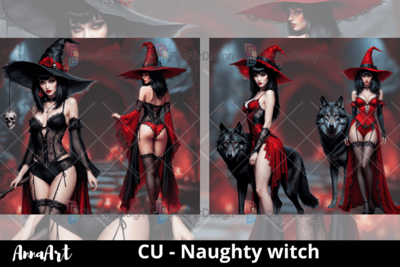 Naughty witch