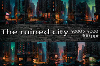 The ruined city