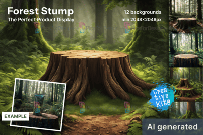 Forest Stump, The Perfect Product Display