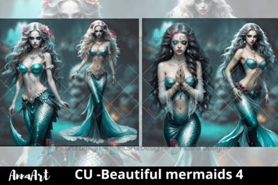 Beautiful mermaids 4