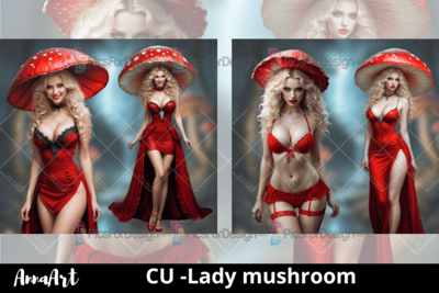 Lady mushroom