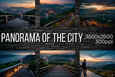 Panorama of the city