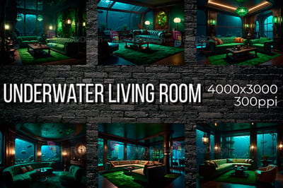 Underwater living room