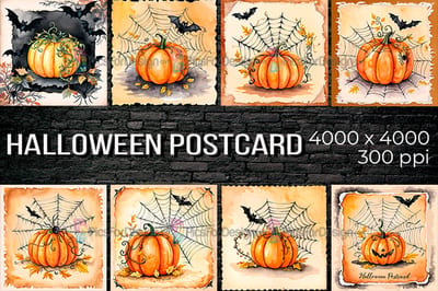 Halloween Postcard
