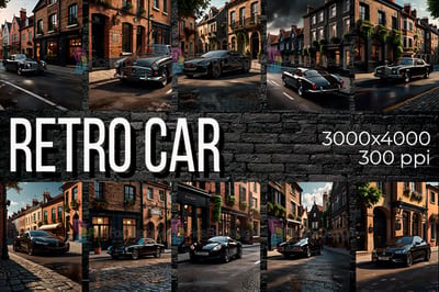 Retro car