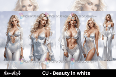 Beauty in white