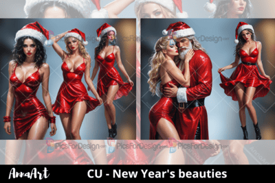 New Year's beauties