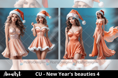 New Year's beauties 4