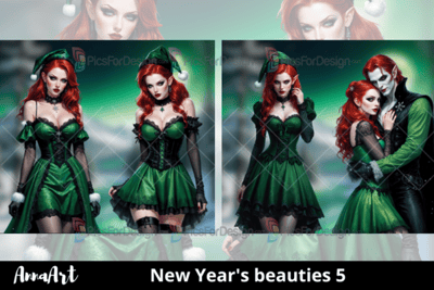New Year's beauties 5