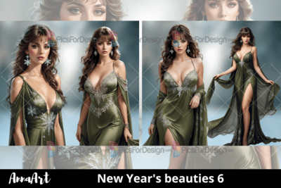 New Year's beauties 6