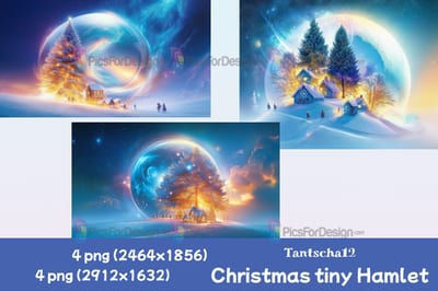 Christmas tiny Hamlet