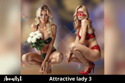 Attractive lady 3