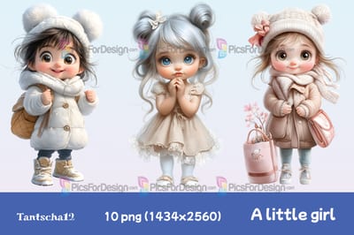 A little girl
