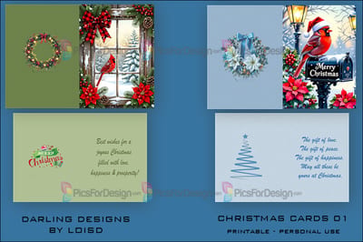 Christmas Greeting Cards 01