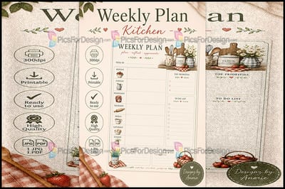 Weekly Planer - Kitchen