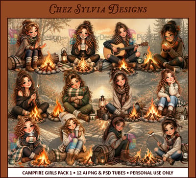 Campfire Girls - AI Pack 01