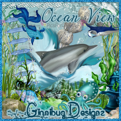 GBD Ocean View - Illustration store PicsForDesign.com. PSP tubes, PSD ...