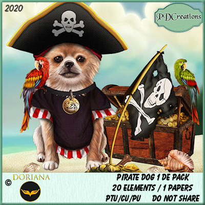 pirate dog t shirt