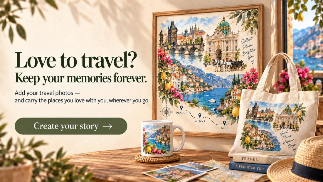 PortrayMe.Art — turn travel photos into personalized keepsakes