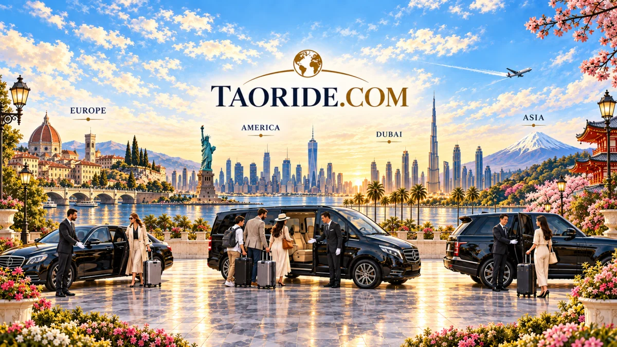 TaoRide.com — private transfers across Europe, America, Dubai and Asia