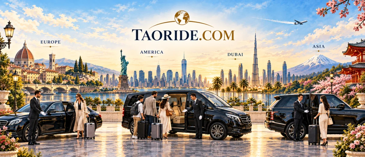 TaoRide.com — private transfers across Europe, America, Dubai and Asia