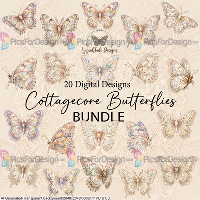 Cottagecore Butterflies