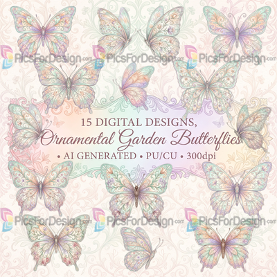 Ornamental Garden Butterfly