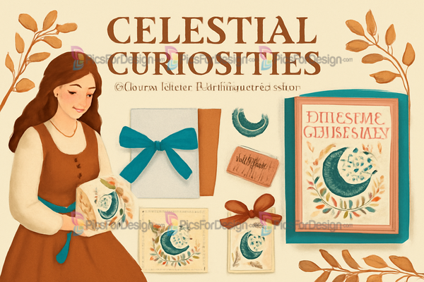 Celestial Curiosities Storybook Craft Collection Digital product